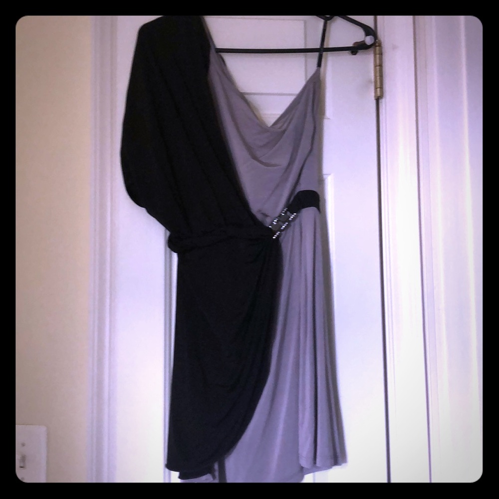 Sexy Bebe black/gray dress😍😍😍